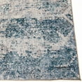 thumbnail image 4 of ReaLife Rugs Machine Washable Printed Vintage Distressed Floral Gray Eco-friendly Recycled Fiber Area Runner Rug (2'6" x 8'), 4 of 10