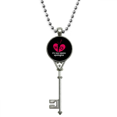 thumbnail image 1 of Ingles - emocionales letras, disculpas Colgante Collar Vintage Llavero Plata Joyas Unbranded M, 1 of 3