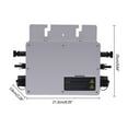 thumbnail image 2 of Solar Grid Tie Micro Inverter Aluminium Alloy 700W For Solar Panel 30V/60V 110V, 2 of 21