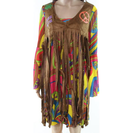 Small Fringed Printed Complete Outfit Costume S