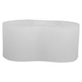 thumbnail image 1 of Minkissy 1pc Pastry Molds 3D Bull Dog Shape Silicone Baking Tool for Friends White, 1 of 8