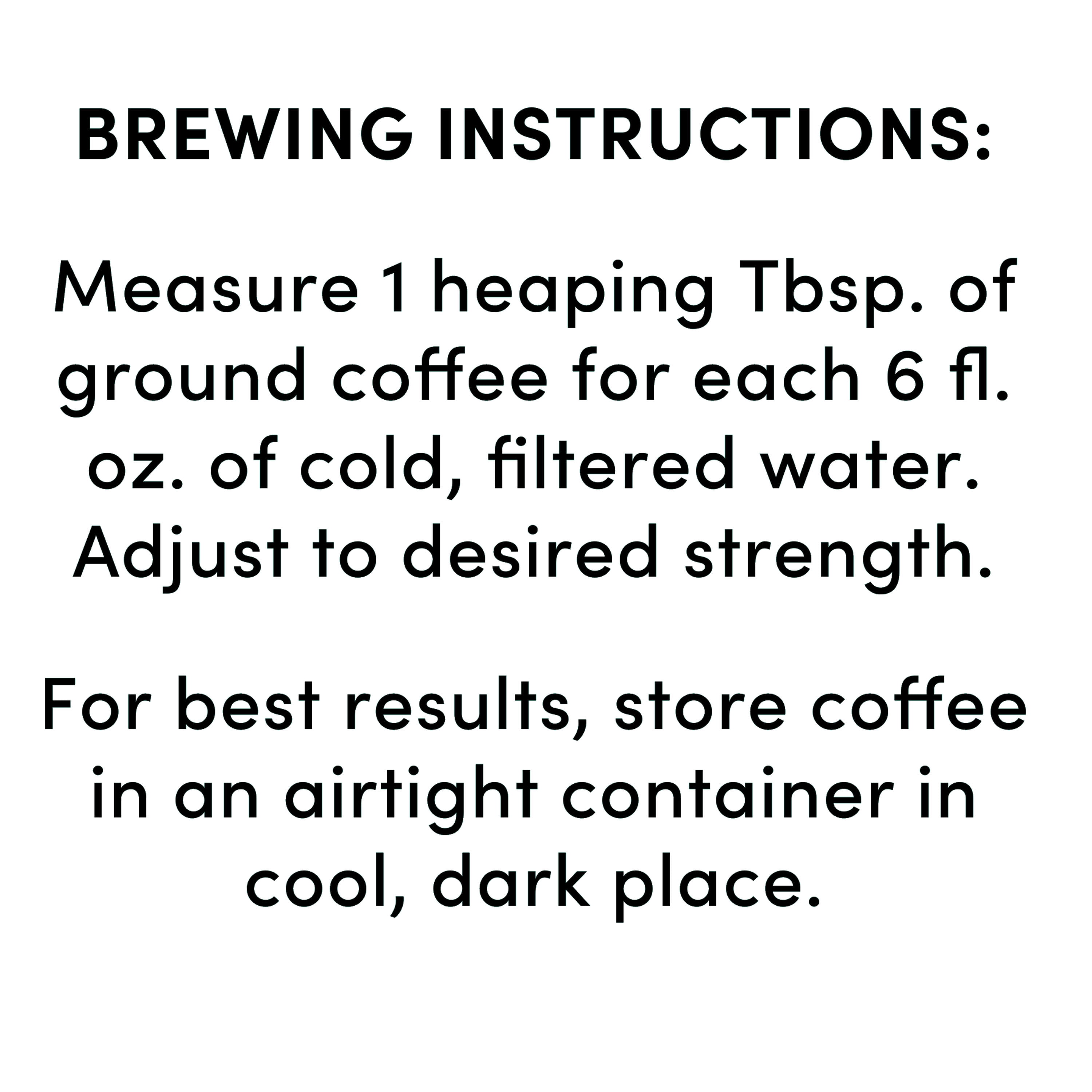 (6 pack) bettergoods Single Origin Colombia Ground Coffee, Medium Dark Roast, 12 oz