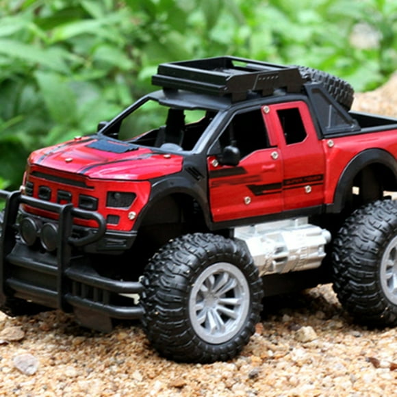 Binwennn Border Southeast Asian Alloy Off Road Vehicle Door Remote Control Car Children's Toy Car Boy C Car Bumper Remote Control Car for Kids Foam Wheel Remote Control Car 4wd Family Vehicle Old