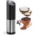 thumbnail image 3 of Jsbaby Electric Pepper Grinder Automatic Salt Mill Battery Operated Grinder with LED Light, Refillable and Adjustable Coarseness, 3 of 9