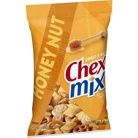 Chex Mix Snack Mix, Sweet & Salty Honey Nut, 8.75 oz. Bag