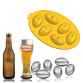 thumbnail image 1 of Juego de 2 moldes para hielo en forma de bola, cubitos de hielo de fácil liberación, para whisky, cócteles y bebidas mixtas, 1 of 5