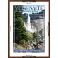 thumbnail image 5 of Art.com The Mist Trail - Yosemite National Park, California Art Print by Lantern Press, Brown Frame Wall Art, 21" x 29", 5 of 5