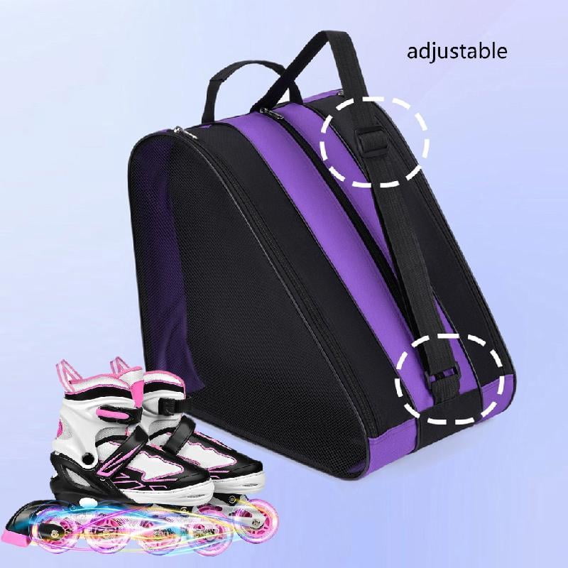 Zeiwohndc Skate Shoes Storage Bag Roller Skate Carry Bag Kids Inline Skate Pouches