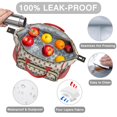 thumbnail image 3 of Brown Christmas Tree Pattern Womens Lunch Box for Work,Insulated Large Lunch Bag for Tween and Teen,Loncheras Para Mujer,Leakproof Adult Lunch Bag for Work,Beach,Travel,Picnic,Camping, 3 of 7