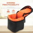 thumbnail image 3 of TAILTOSS 1Set Camera Pouch Black Polyester Waterproof Protecting Camera for Travel, 3 of 5