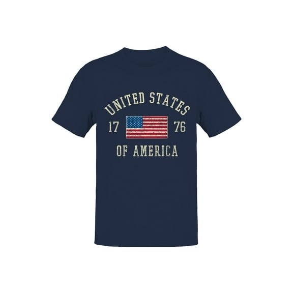 Vintage USA Flag 1776 Men's T-shirt