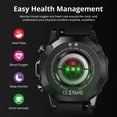 thumbnail image 3 of Reloj inteligente M42 Sports Outdoor IP68 con frecuencia cardíaca impermeable, 3 of 8