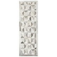 thumbnail image 3 of SAFAVIEH Studio Leather Salima Geometric Area Rug, Grey/Ivory, 8' x 10', 3 of 6