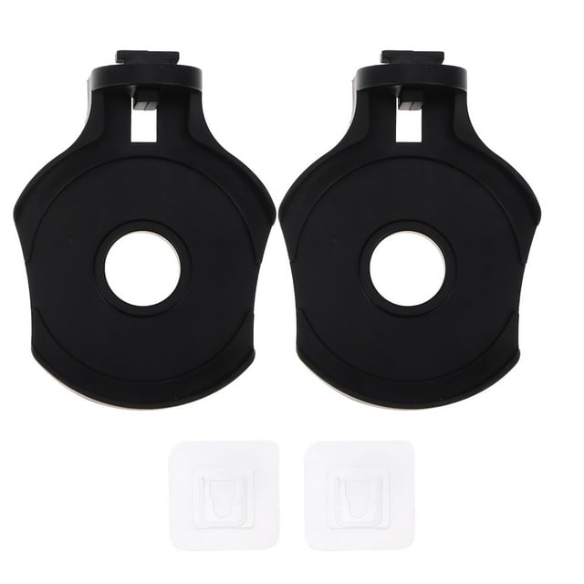 FRCOLOR Support de Distributeur de Savon 2 Ensembles Support de Distributeur de Savon à Induction Automatique Support de Distributeur de Savon (Noir), 3.74"X1.97"X1.38 Pouces