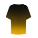thumbnail image 4 of mfyjkho Tops Y Blusas Para Mujer, Camisa Informal De Manga Corta Con Cuello En V Y Botones Estampados Para Mujer. Tops Y Blusas Para Mujer Xxl, 4 of 5