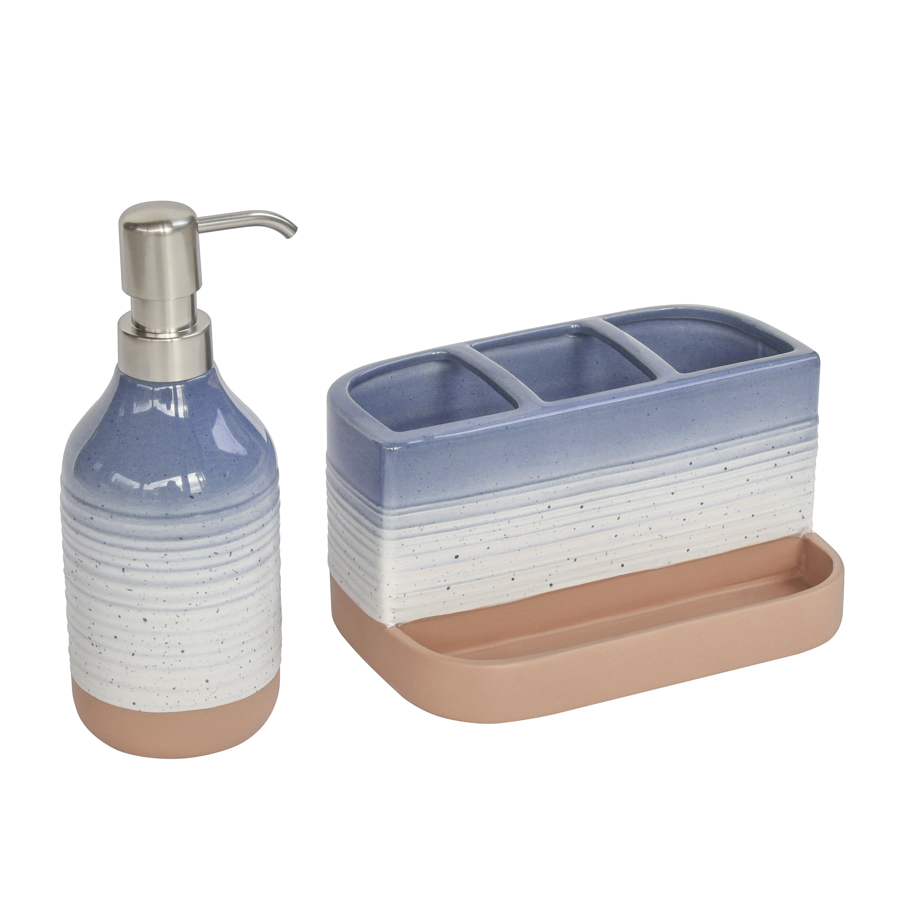 Better Homes & Gardens Ceramic Blue Ombre Soap Pump