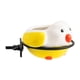 thumbnail image 4 of Comedero para pájaros de cerámica, con soporte de abrazadera, para jaula de pájaros. Amarillo, 4 of 9
