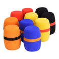 thumbnail image 1 of 20Pcs Headset Windscreen Thickened KTV Handheld Dust Proof Soft Sponge Microphone Cover Replacement Accessories, 1 of 6
