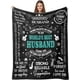 thumbnail image 1 of LHSHID Fathers Day Dad Gifts Throw Blanket Gifts for Dad Dad Birthday Gifts Ideas Dad Gifts Best Dad Ever Gifts Dad Gifts from Daughter Son Presents for Dad from Kids Father Gifts 60x80in, 1 of 6