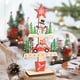 thumbnail image 5 of Árbol de Navidad Colorido Ganfancp Colgante de Madera 1 adorno, 5 of 5