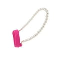 thumbnail image 5 of Unique Bargains 1 Set Portable Faux Pearl Chain Water Cup Handle Rose Red Silicone, 5 of 5