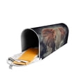 thumbnail image 5 of Cauagu Elephant in Smoke Pattern Magnetic Mailbox Covers, Mailbox Cover Waterproof Post Box Cover Home Decor for Garden Ourside Yard & Farmhouse -21x18 in, 5 of 8