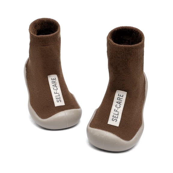 Meckior Baby Sock Shoes Baby Walking Shoes Infant Non-Slip Breathable Slippers Soft Rubber Sole Sneakers for Baby Boys Girls