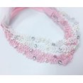thumbnail image 2 of Diadema súper elástica para niña,Banda para el cabello de encaje de algodón para niños pequeños,Juego de accesorios para el cabello con turbante suave para bebés, 2 of 7