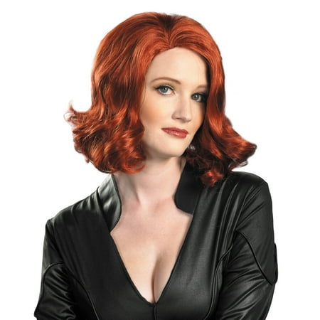 Black Widow Wig Adult Halloween Accessory
