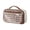 Coffee, variant on Hyknon Magnetic Checkered Pencil Cases, Large Pencil Case Pouch with Transparent Lid, Multi Compartments Stationery Bag with Handheld, Multi-Functional Pen Bag for Office Travel Daily, Coffee