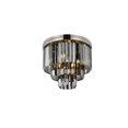 thumbnail image 7 of Sydney 9 light Polished nickel Flush Mount Silver Shade (Grey) Royal Cut Crystal, 7 of 7