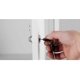 thumbnail image 4 of Silver Zinc Alloy Cam Lock Cylinder for Mailbox, Cabinet, Locker, 20mm, 4 of 5