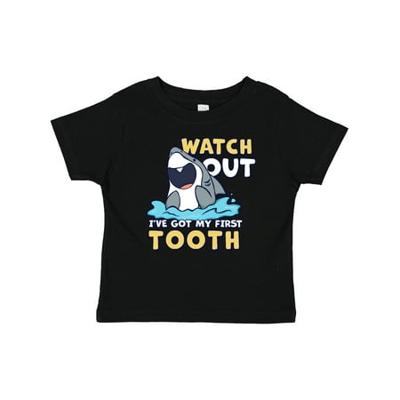 

Inktastic Watch out I ve Got My First Tooth Gift Baby Boy or Baby Girl T-Shirt