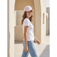 thumbnail image 2 of QSAWXQZ Women's Bling Baseball Cap Sparkle Crystal Studded Sun Hat Fashion Casual Outdoor Hat Free Size, 2 of 7