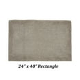 thumbnail image 4 of Better Trends 24" x 40" Premium Bathroom Rugs 100% Cotton Soft Reversible Tufted Bath Mat Water Absorbent Bath Rug Ideal for Bathroom Shower and Tub Use (Beige) Edge Collection, 4 of 6
