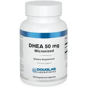 Douglas Laboratories DHEA 50 mg | Micronized Supplement to Support Immune Health, Brain, Bones, Metabolism and Lean Body Mass* | 100 Capsules