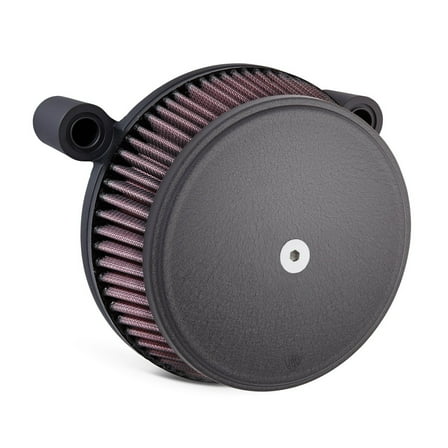 Arlen Ness Smooth Stage 1 Big Sucker Black Air Cleaner (18-326)