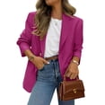 thumbnail image 1 of Blazer PRETTYGARDEN 2025 para mujer, casual, de negocios, rosa, 1 of 5