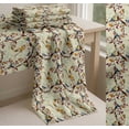 thumbnail image 6 of Soimoi Yellow Cotton Poplin Fabric Tree & American Robin Watercolor Printed Craft Fabric by The Yard 58 Inch Wide, 6 of 7