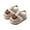 Beige, variant on Bixock Toddler Shoes Girls Boys Sandals Kids Shoes Infant Unisex Soft Sole Squeaky Sandals with Bear Non Slip First Shoes 0-2Years
