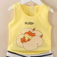 thumbnail image 3 of Toddler Boy Summer Outfit Short Sleeve Shirts Top and Casual Shorts Set Cute Kids Clothes 6-12 Months 12-24 Months 2t 3t 4t 5t 6t 7t 8t 9t Children 12-18 Months, 3 of 3