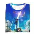 thumbnail image 3 of The Legend of Zelda 3D Printed T-Shirt Crewneck Graphic Short Sleeve Tees for Boys Girls, 3 of 7