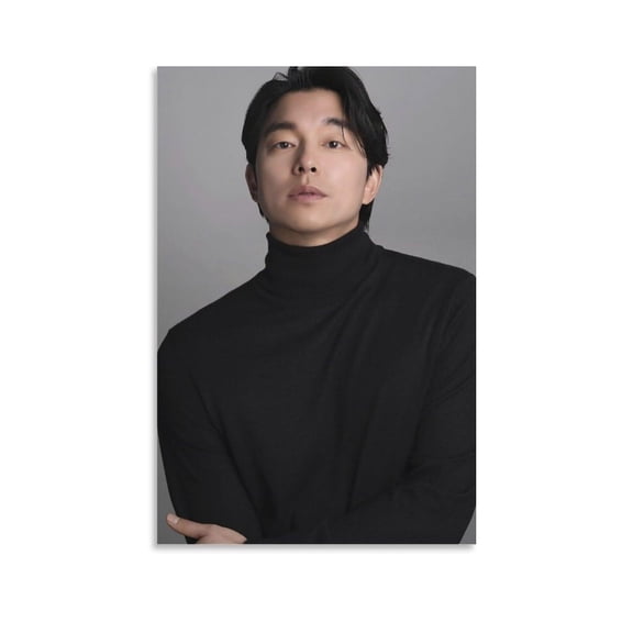 Korean Actor Gong Yoo Hallyu Handsome Art Poster (1) Painting On Canvas Wall Art Poster Scroll Picture Print Living Room Walls Decor Home Posters