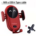thumbnail image 1 of 30W Wireless Charger Car Mount for Air Vent Mount Car Phone Holder Rotating Intelligent Infrared Fast Wireless Charging Charger Standard, 1 of 6