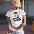 thumbnail image 2 of Best Brother Ever with Two Thumbs, Sibling Appreciation, Heather Grey T-Shirt, Large, 2 of 5