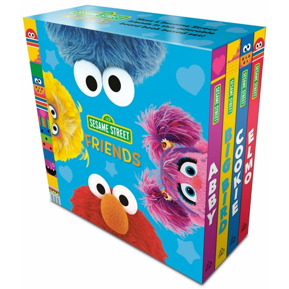 Sesame Street Friends Boxed Set (Hardcover)
