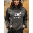 thumbnail image 2 of Christian Spiritual Hoodie for Men Women, Faith Pullover Hooded Sweatshirt, Cozy Cotton Poly Blend, Inspirational Casual Outfit, 2 of 5