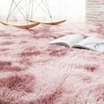 thumbnail image 3 of SAYFUT 5 Sizes 6 Colors Large Fluffy Tie Dye Area Rugs Soft Shaggy Carpet Floor Rugs for Living Room Bedroom Decor,Child and Girls Shaggy Furry Floor Carpet Nursery Rugs Modern Indoor Home Decorative, 3 of 5