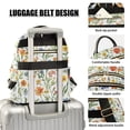 thumbnail image 3 of FORMRS Mini Backpack Purse for Women Quilted Travel Daypack Casual Shoulder Bag, Watercolor Wildflowers Pattern, 3 of 7