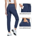 thumbnail image 2 of TACVASEN Women's Quick Dry Hiking Pants with Zipper Pockets 4-Way Stretch Water-Resistant Joggers for Athletic Travel Running Workout, 2 of 7